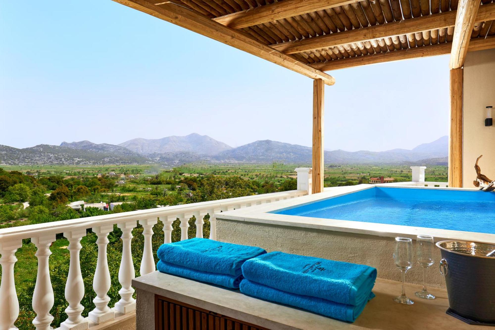 Mylostassi Villas With Balcony Plunge Pool Plati  Екстериор снимка